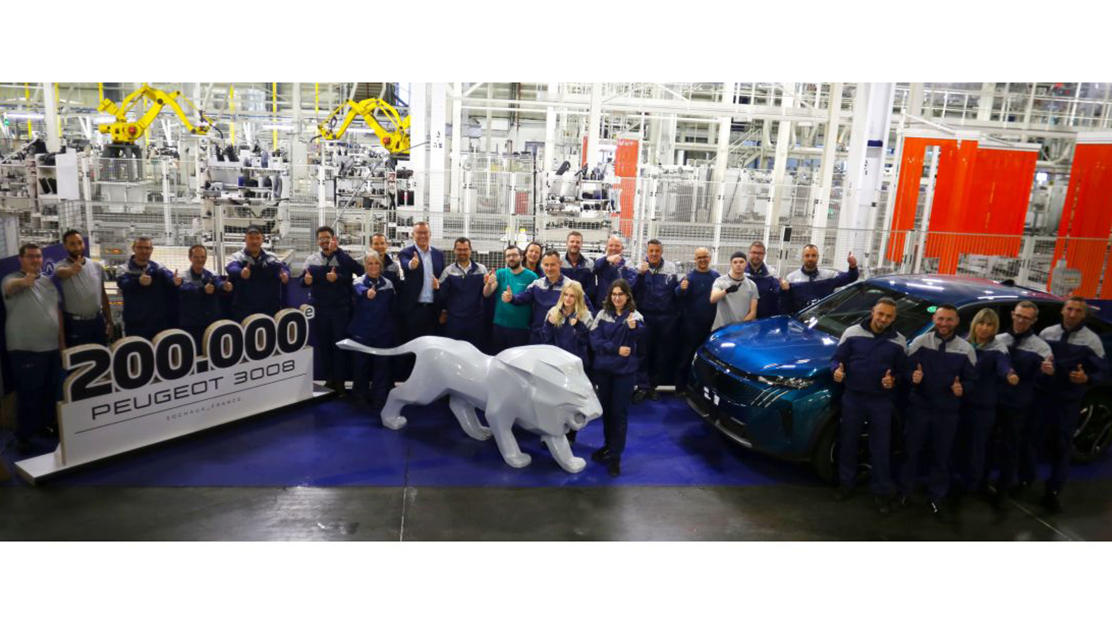 Ορόσημο 200.000 μονάδων στην παραγωγή του νέου Peugeot 3008